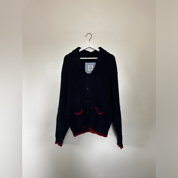 The Tourist by Burkman Bros Mens Button Down Cardigan Size M - Picture 1 of 4